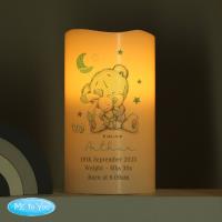 Personalised Tiny Tatty Teddy Dream Big Blue Nightlight LED Candle Extra Image 2 Preview